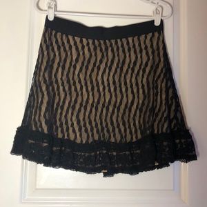 MAX STUDIO lace skirt